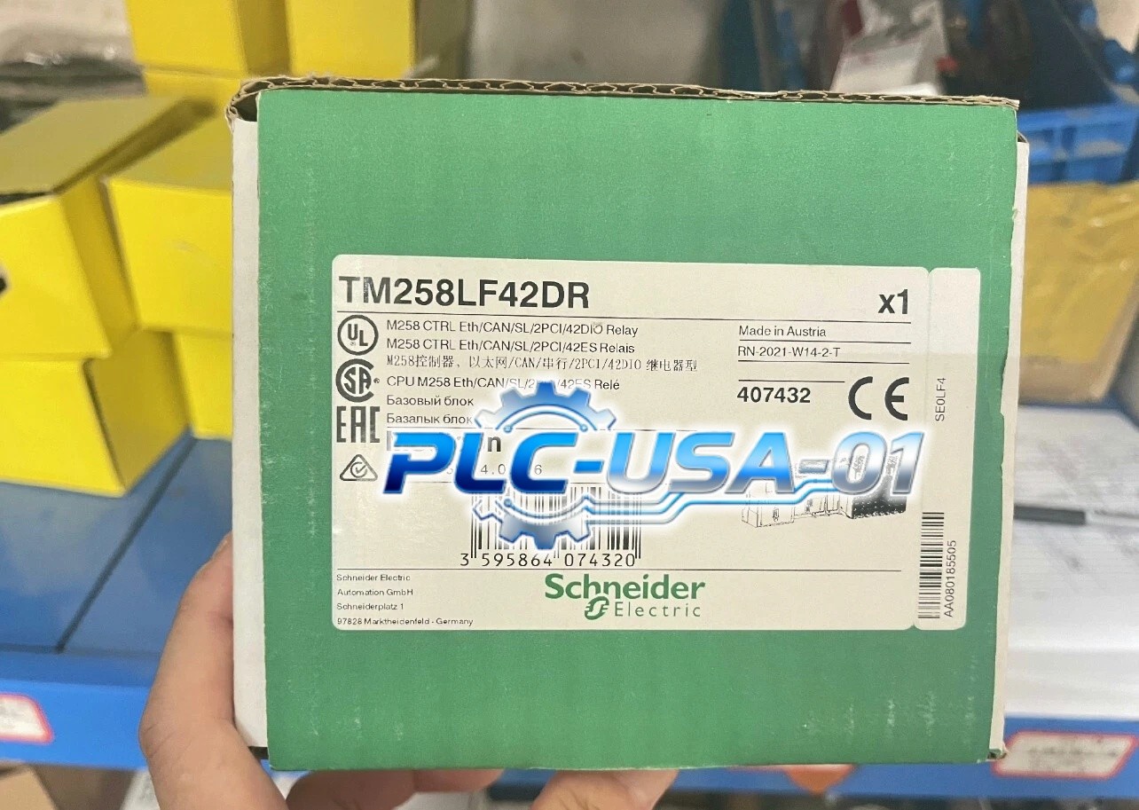 TM258LF42DR 1PCS New In Box Schneider TM258LF42DR Fast delivery