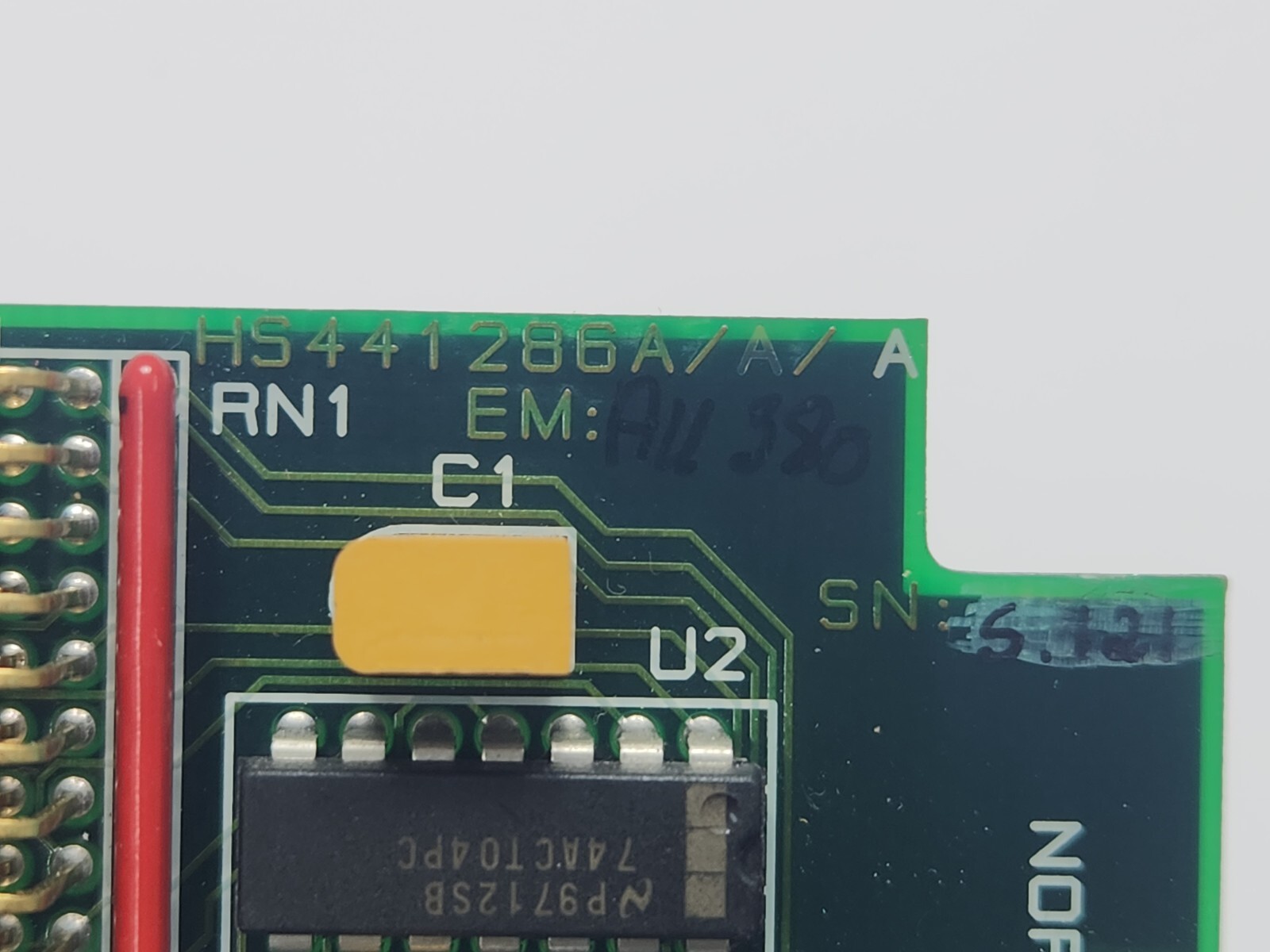 NORCONTROL HS441286A/A/A PCB CARD