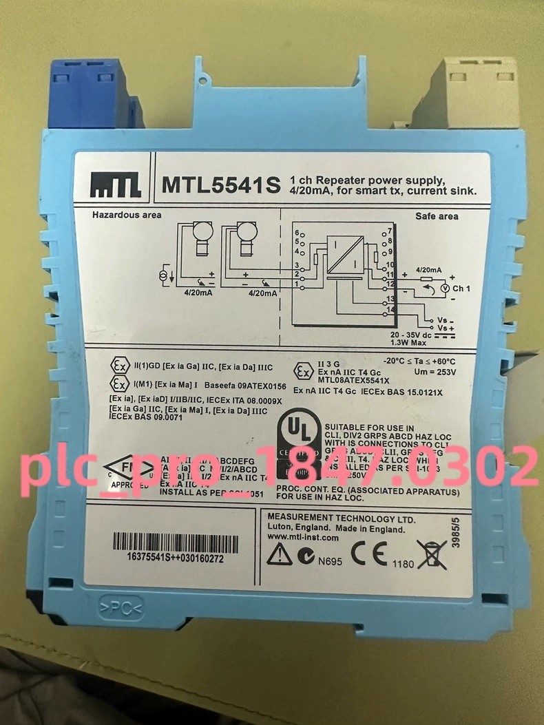 MTL5541S 1PCS New EATON MTL MTL5541S Afety Barrier Fast delivery