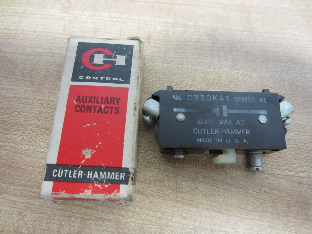 Cutler Hammer C320KA1 Eaton Auxiliary Contact (Pack of 24)
