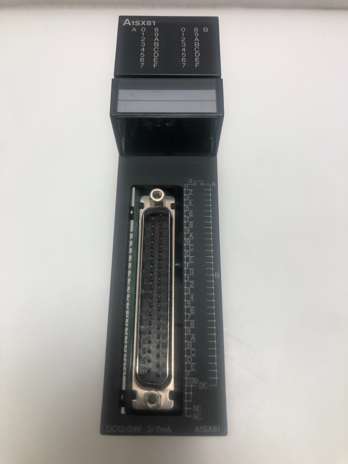 MITSUBISHI A1SX81 INPUT UNIT MODULE 12/24VDC 3/7MA – Free Shipping!