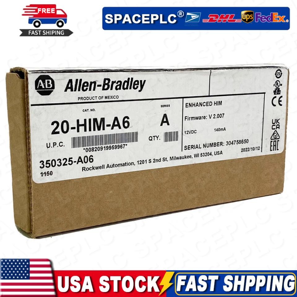 Allen Bradley 20-HIM-A6 Series A Enhanced HIM Comm. Module New Factory Sealed