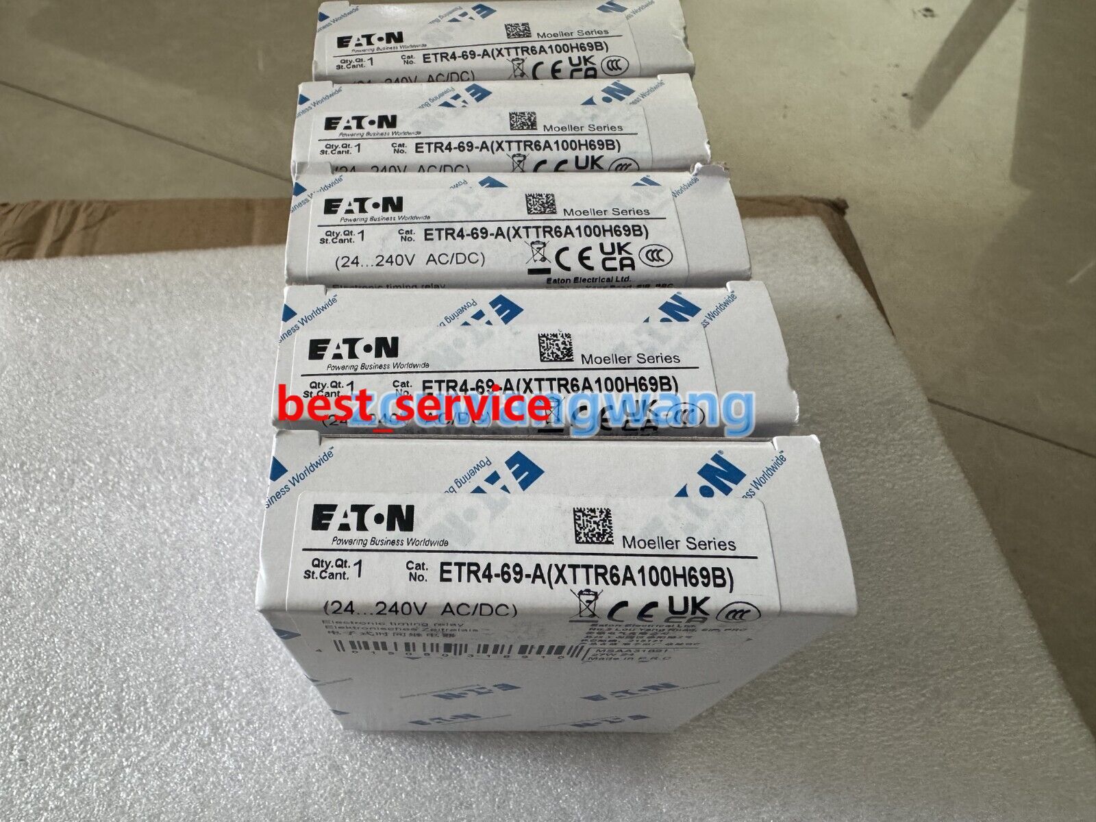 New MOELLER ETR4-69-A time relay #AZ