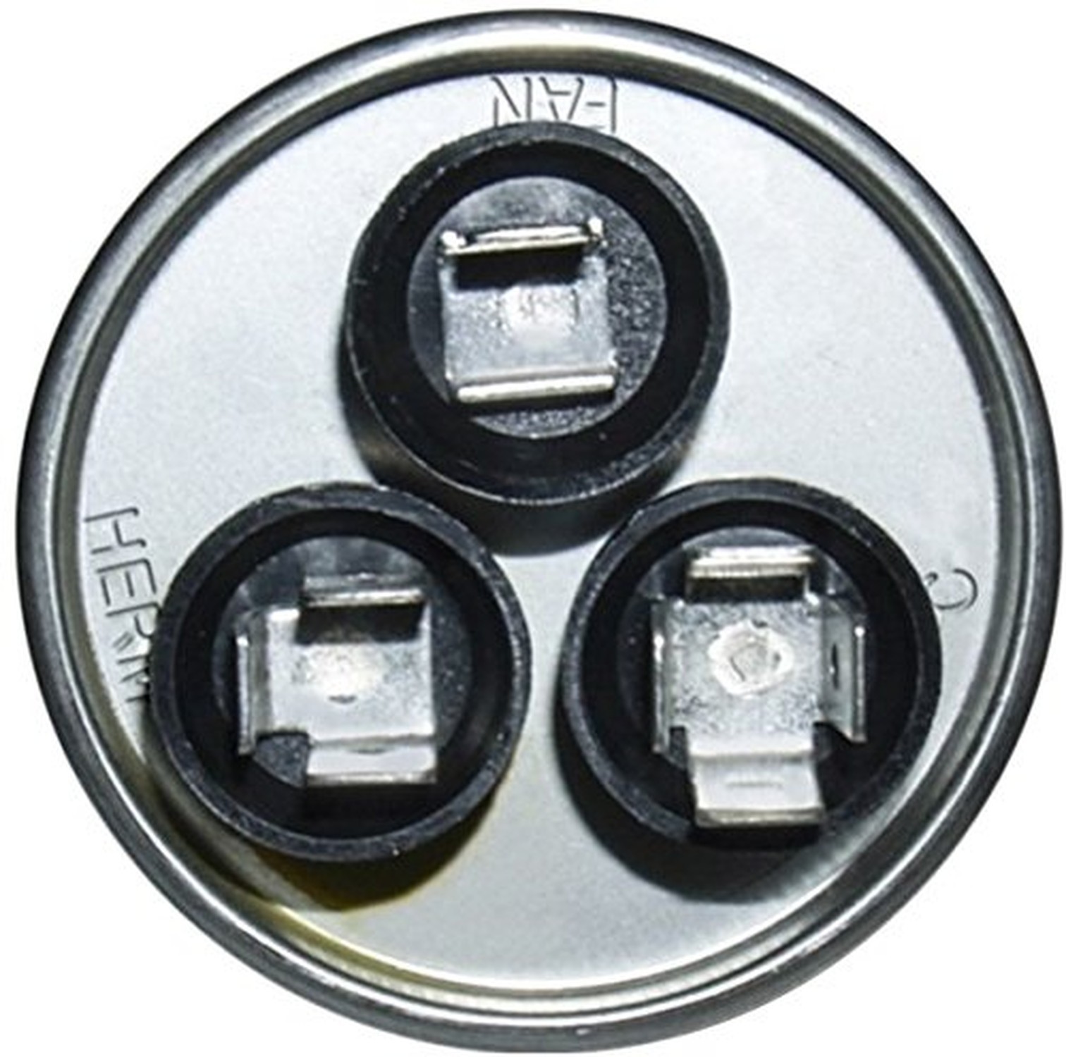 30 + 5 x 370 or 440 VAC Round Dual Run Capacitor by # 12781