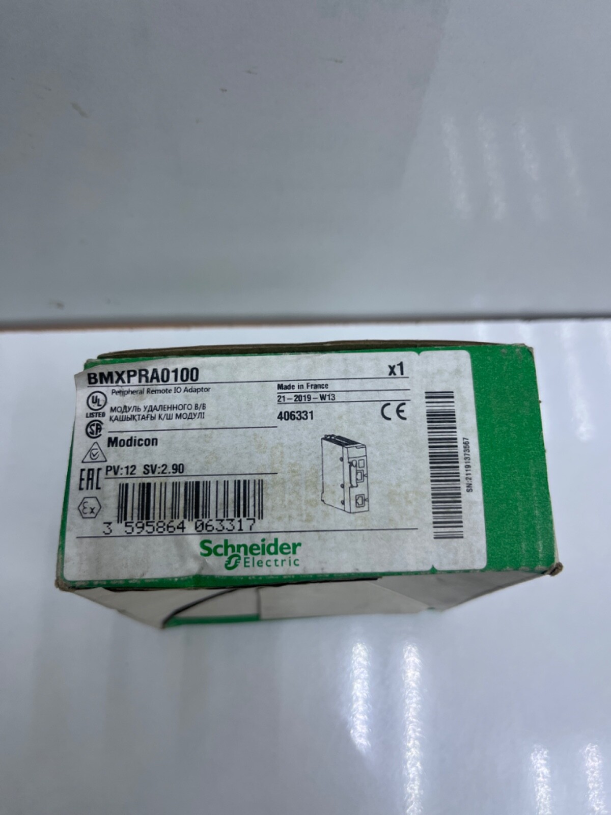 Schneider Electric Modicon BMXPRA0100 Peripheral Remote IO Adapter Module