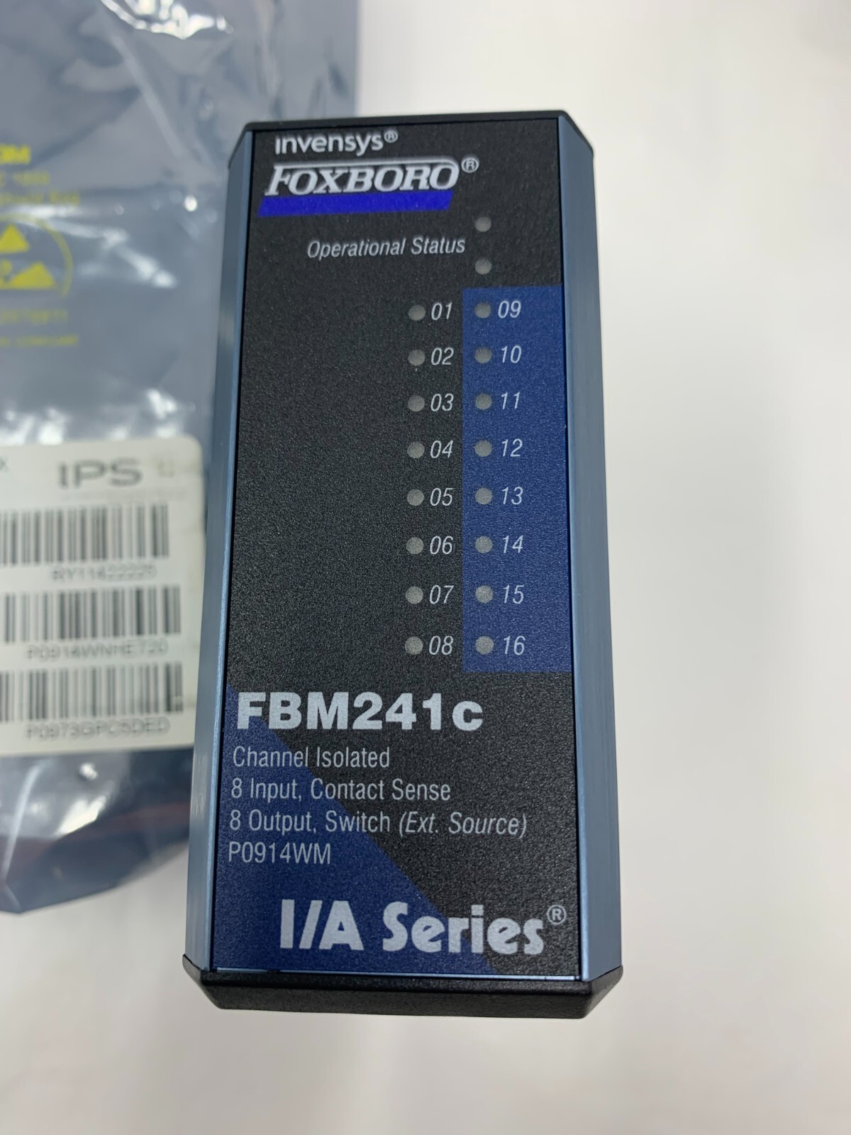 Foxboro Invensys FBM241c I/A Series Channel Isolated Input/Output Module P0914WM