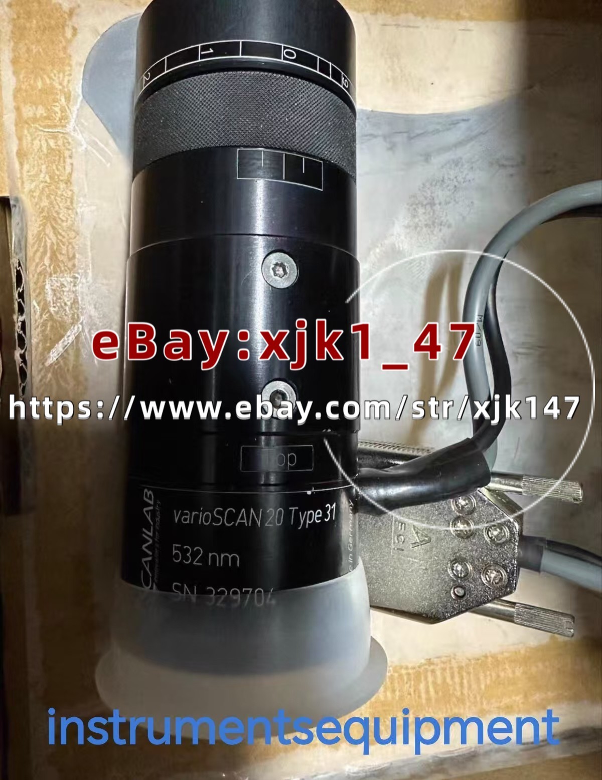 SCANLAB Vario Scan 20 Focus Shifter by DHL or FedEx