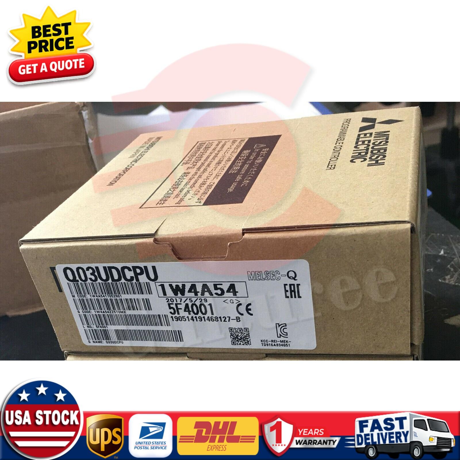 Mitsubishi Q03UDCPU PLC Module 1PC New