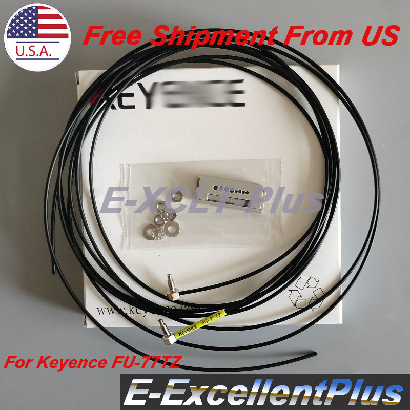 For Keyence FU-77TZ FU77TZ Digital Fiber Optic Sensor Amplifier Switch US Stock