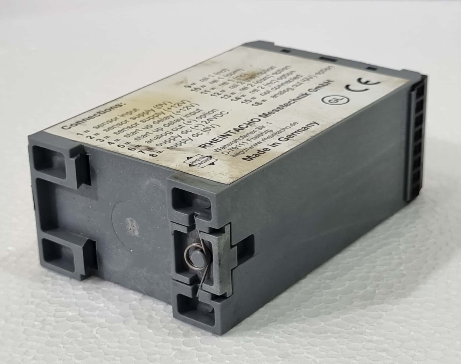 5823.200 RHEINTACHO PROGRAMMABLE SPEED MONITOR