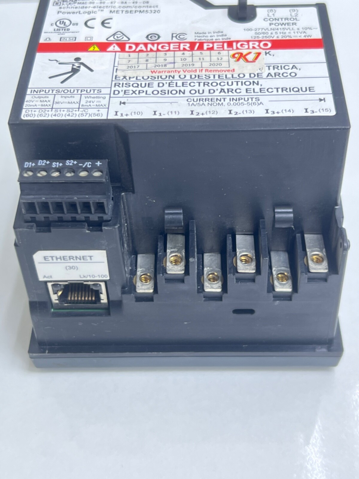 Schneider Electric PowerLogic PM5300 Power And Energy Meter METSEPM5320