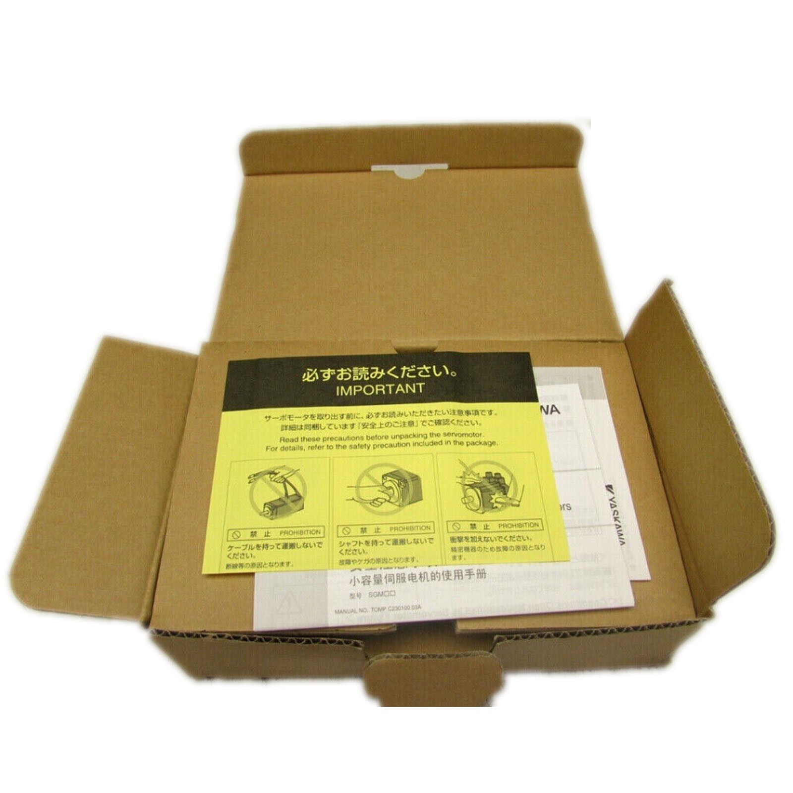 YASKAWA AC Servo Motor SGMAS-04ACA2B NEW IN BOX In Stock