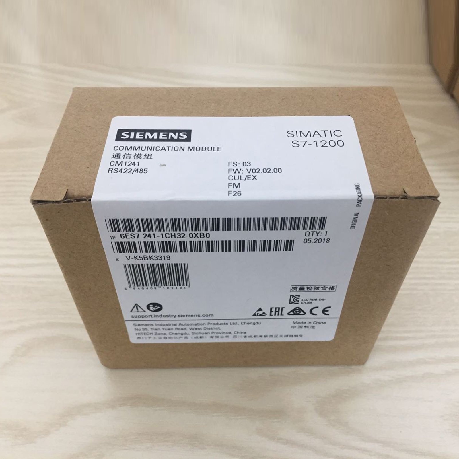 1PC New SIEMENS 6ES7241-1CH32-0XB0 6ES7 241-1CH32-0XB0 Expedited Shipping