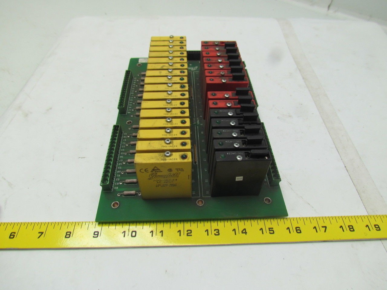 ABB/Grayhill 3HaB 54441-1 Relay Board w/Output & Input Modules