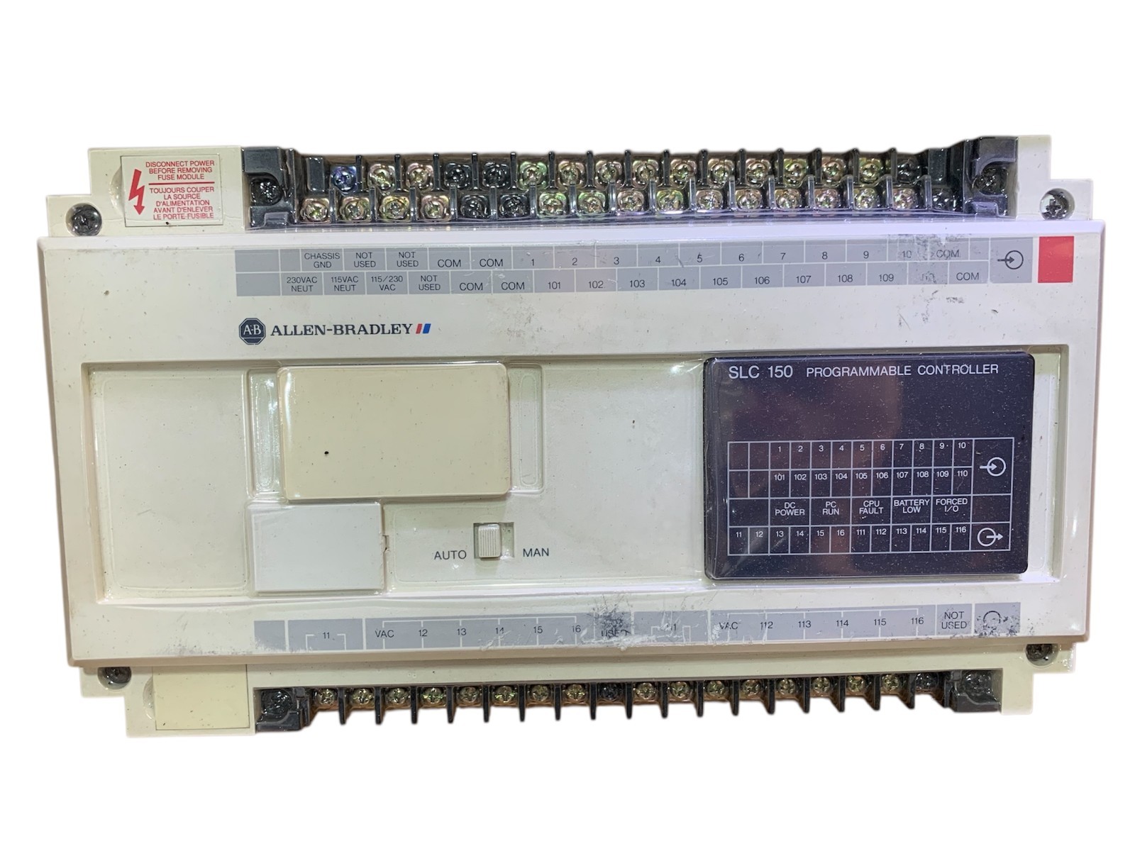 ALLEN BRADLEY 1745-LP151 SER C FRMWR 6 PROGRAMMABLE CONTROLLER – OPEN BOX