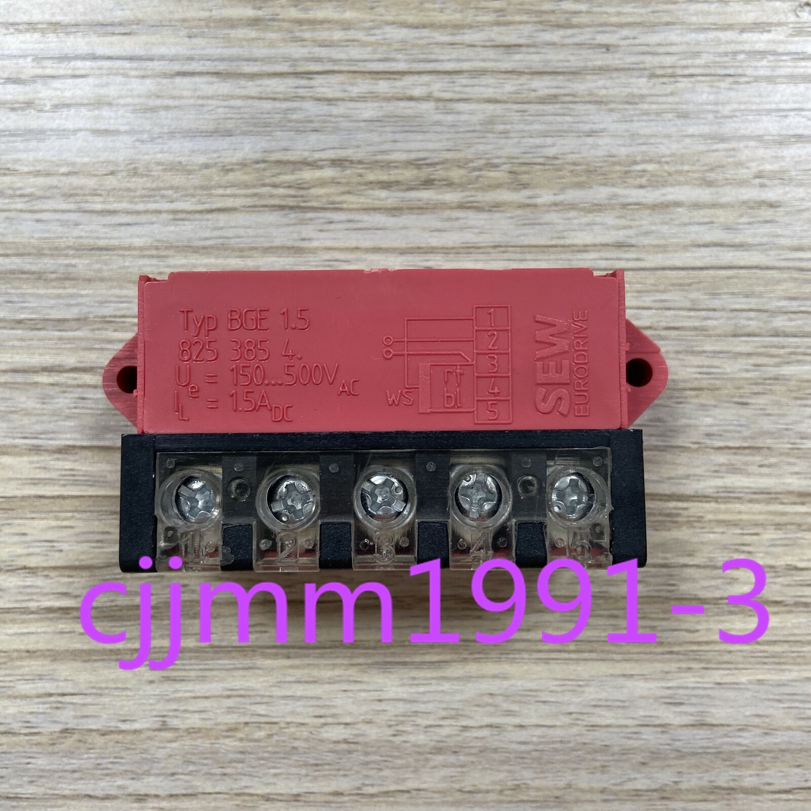 1PC NEW SEW Motor Rectifier Module BGE1.5 8253854