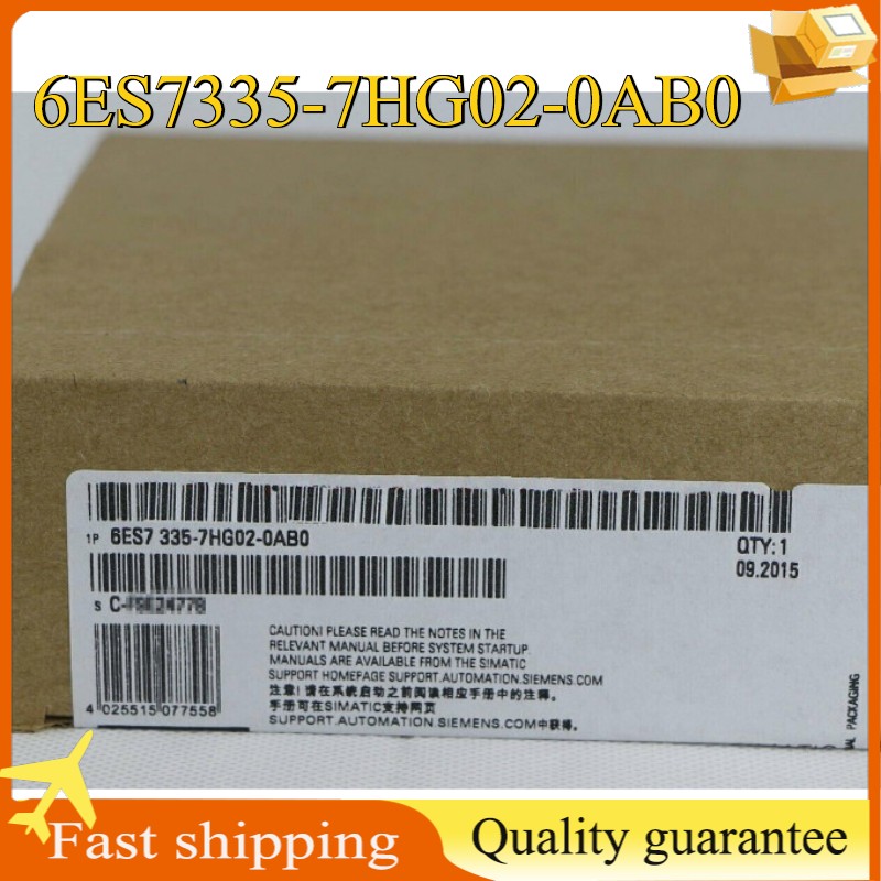 SIEMENS 6ES7335-7HG02-0AB0 NEW Analog Input/Output Module 6ES7335-7HG02-0AB0