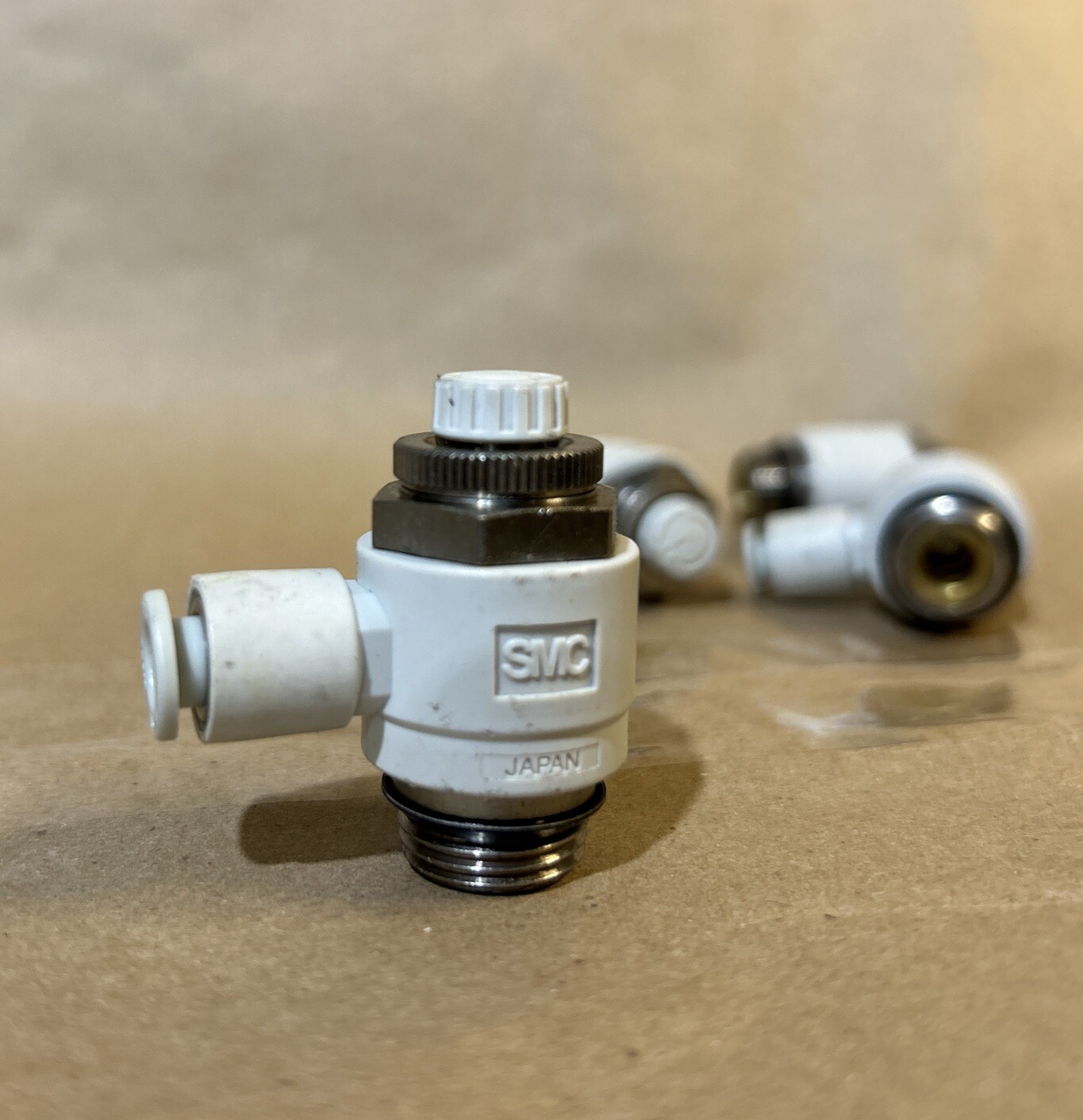 SMC AS3201F 6MM Flow Controller 3/8” NPT Lot of 3 NOB