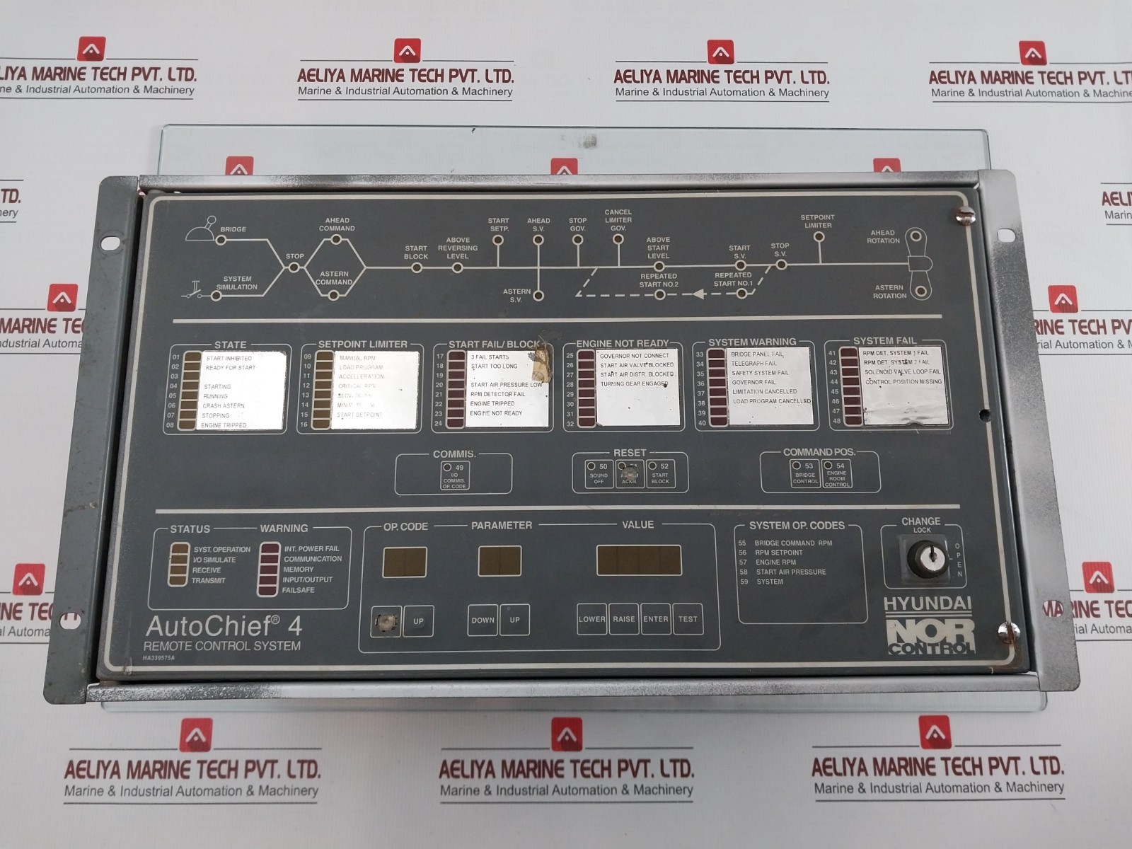 NORCONTROL AC4 ECR Remote Control Room Unit System NN-801.1, NN-803.2