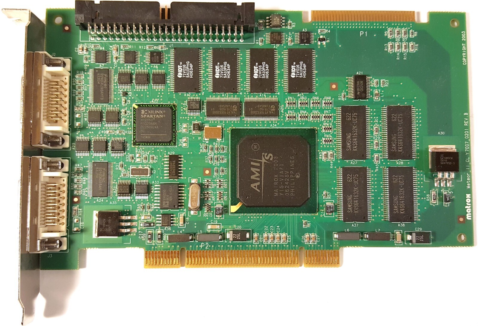 Matrox Meteor_II_CL Meteor2-CL/32 Y7007_0201 REV. B R Frame grabber 63039621206