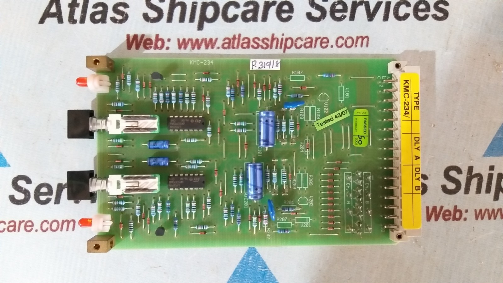 Kongsberg Autronica KMC-234 7251-044.0001 Pcb Card