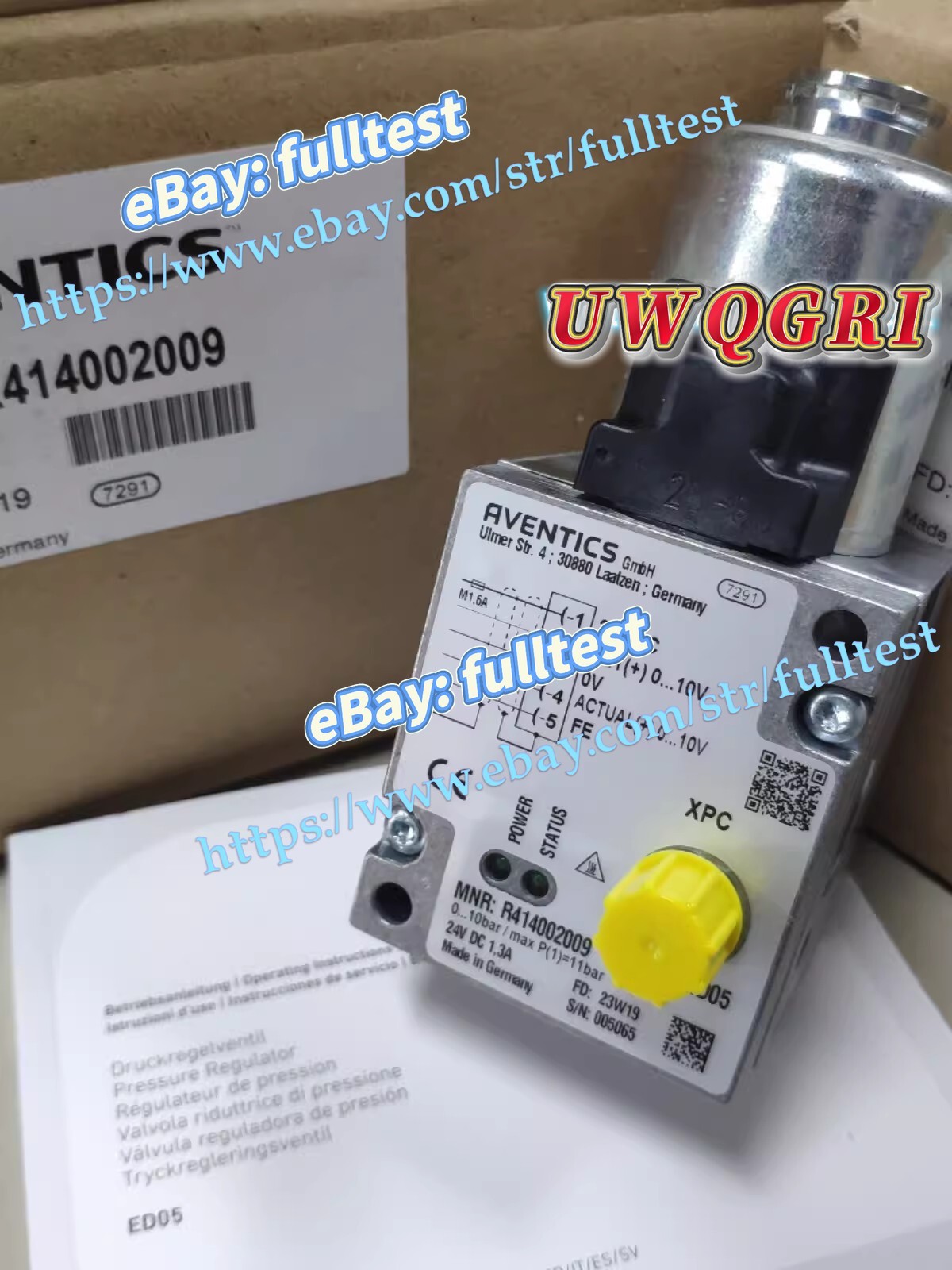 1pcs New AVENTICS Pressure Regulating Valve R414002009 ED05