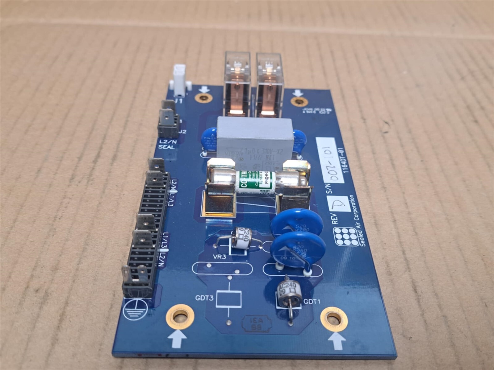 Sealed Air Corporation Control PC Board Part No. 1164DT-01