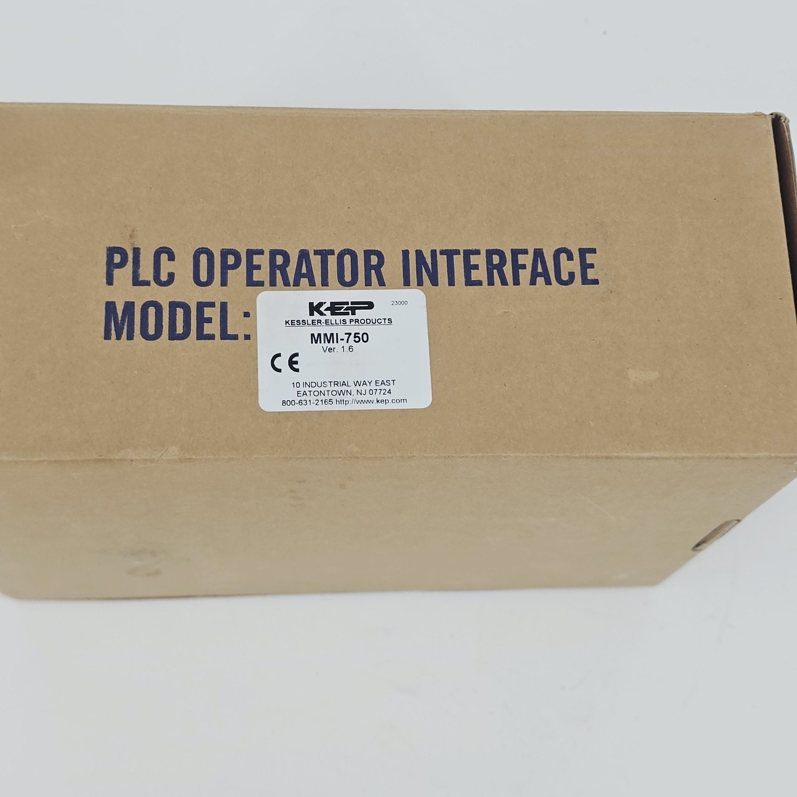 KEP Kessler-Ellis Products MMI-750 Touch Screen Interface Control Panel E7 1.6