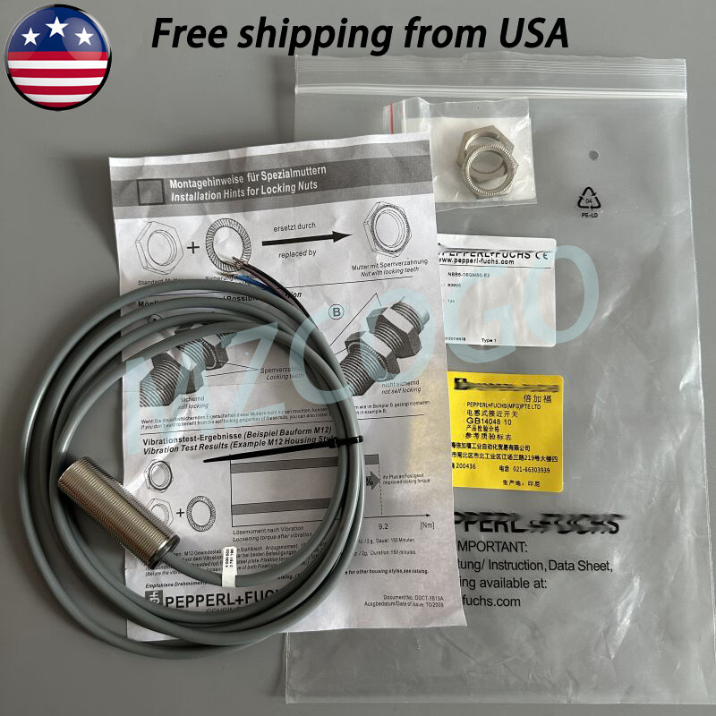 Proximity Switch For PepperL+Fuchs NBB5-18GM50-E2 NBB518GM50E2 Shipped from USA