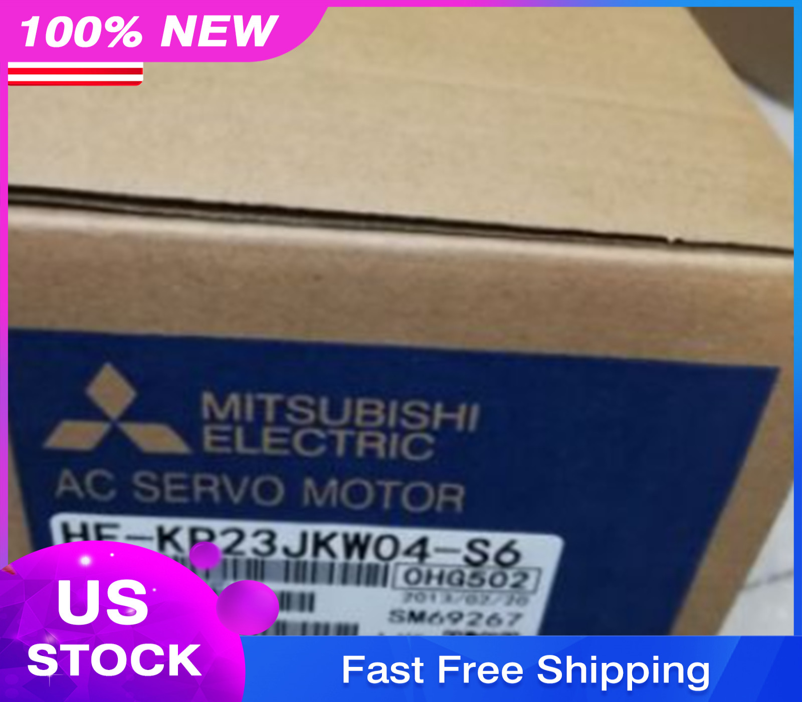 One Brand New MITSUBISHI HF-KP23JKW04-S6 AC SERVO MOTOR – US Stock