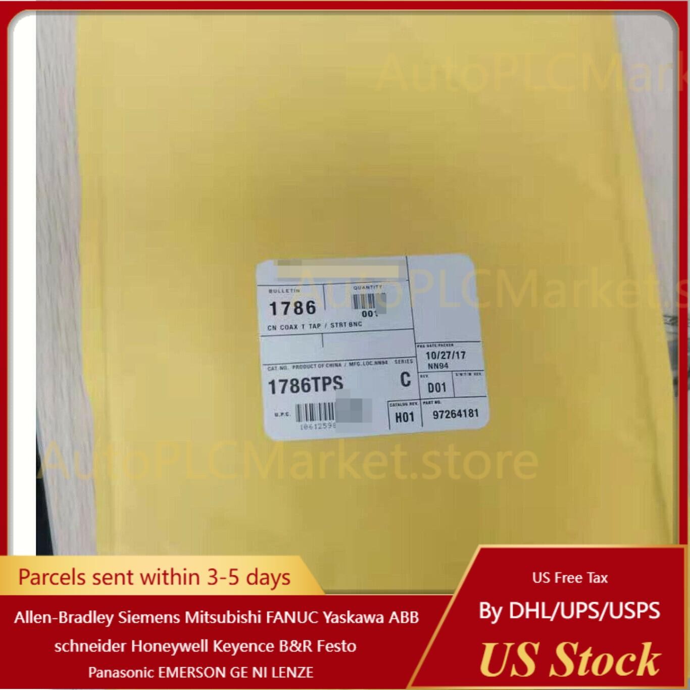1786-TPS CONTROLNET COAX TAP CONNECTOR CABLE kit NEW IN BOX Spot Goods