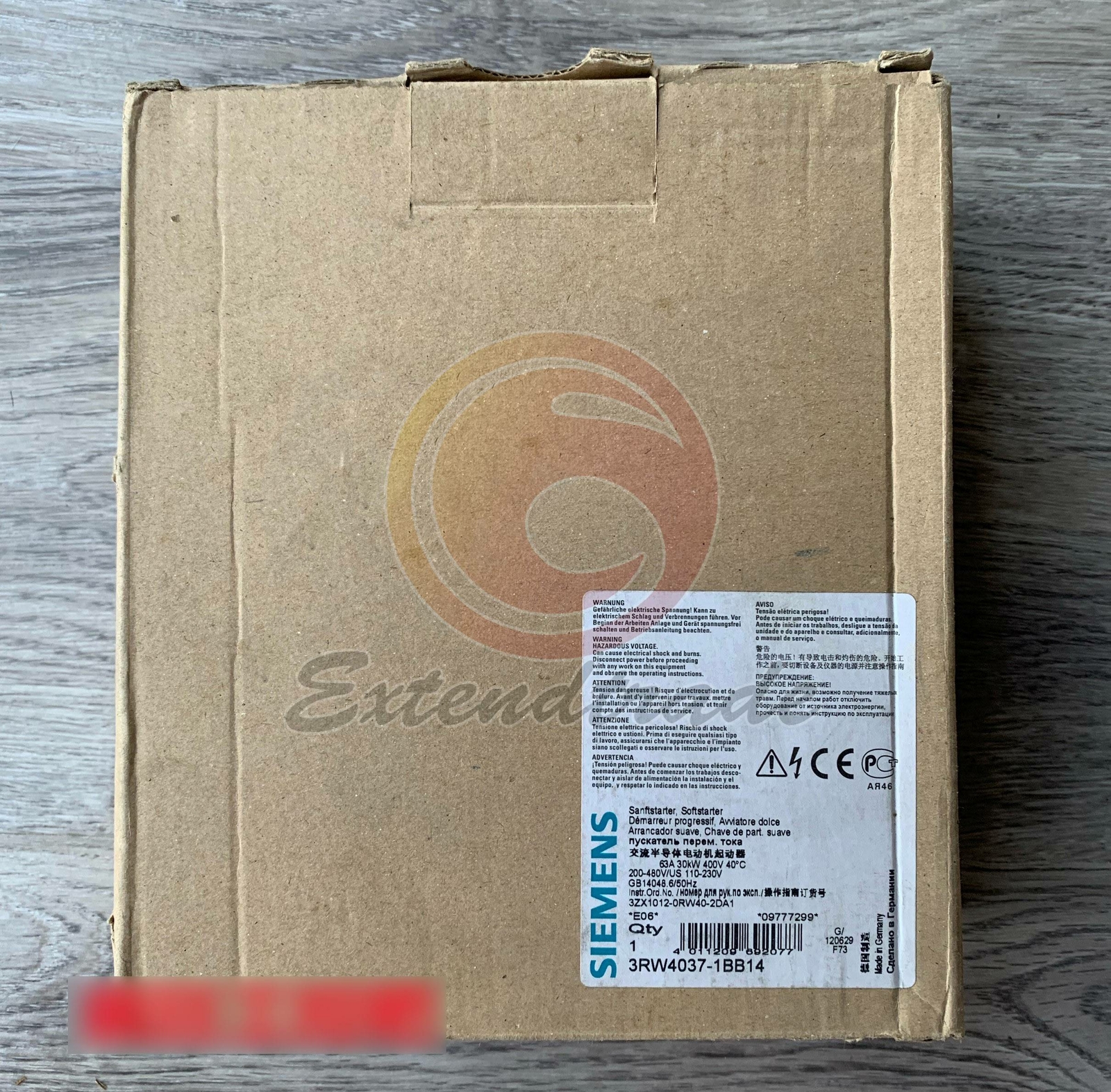 1PCS NEW Siemens 3RW4037-1BB14 3RW40371BB14 3RW4 037-1BB14 soft starter