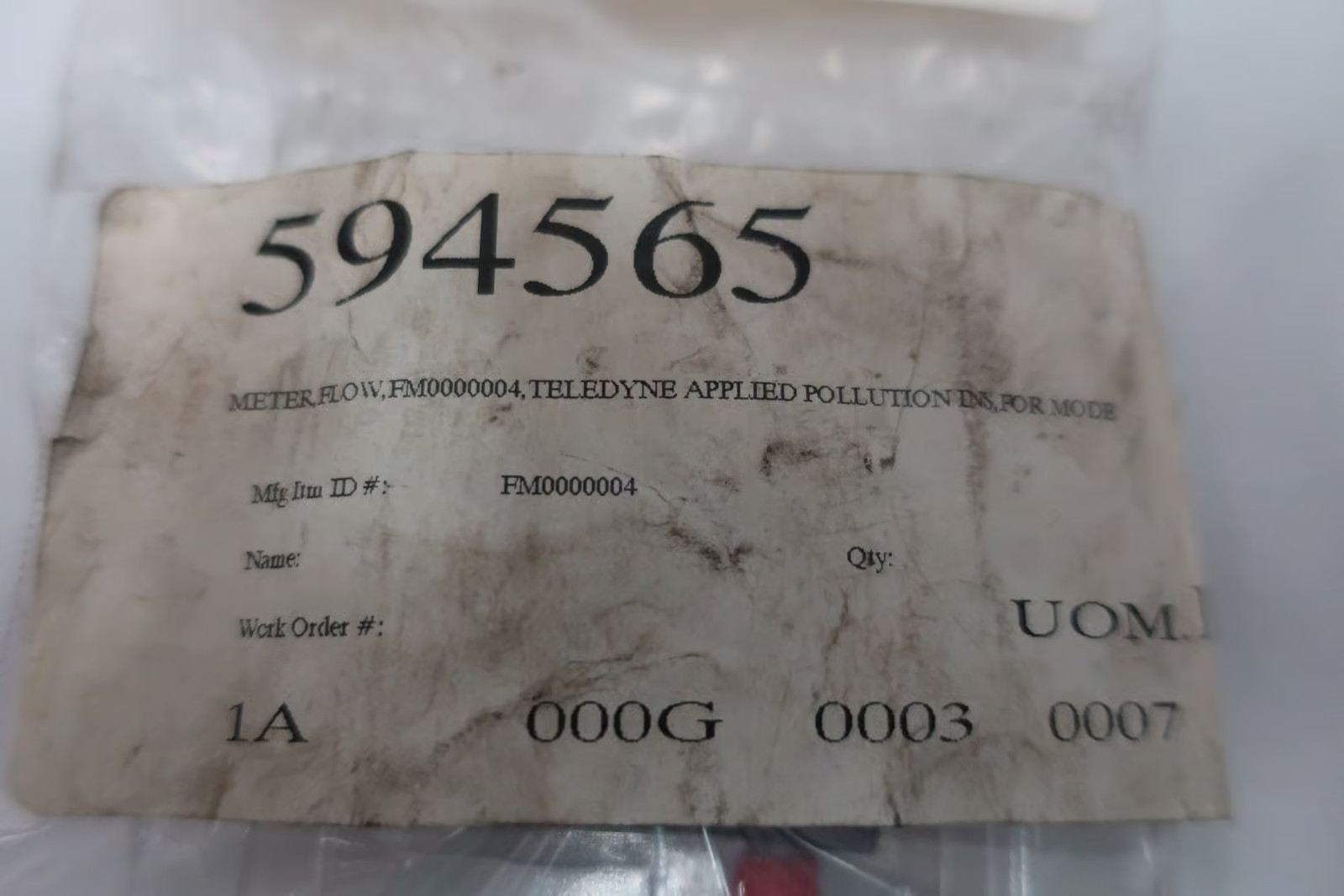 Honeywell AWM3300V Flow Sensor