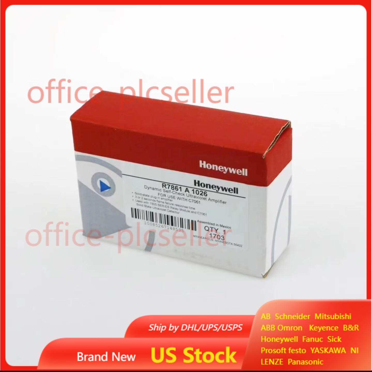 r7861a1026 Combustion controller flame signal amplifier fast ship US Free TAX