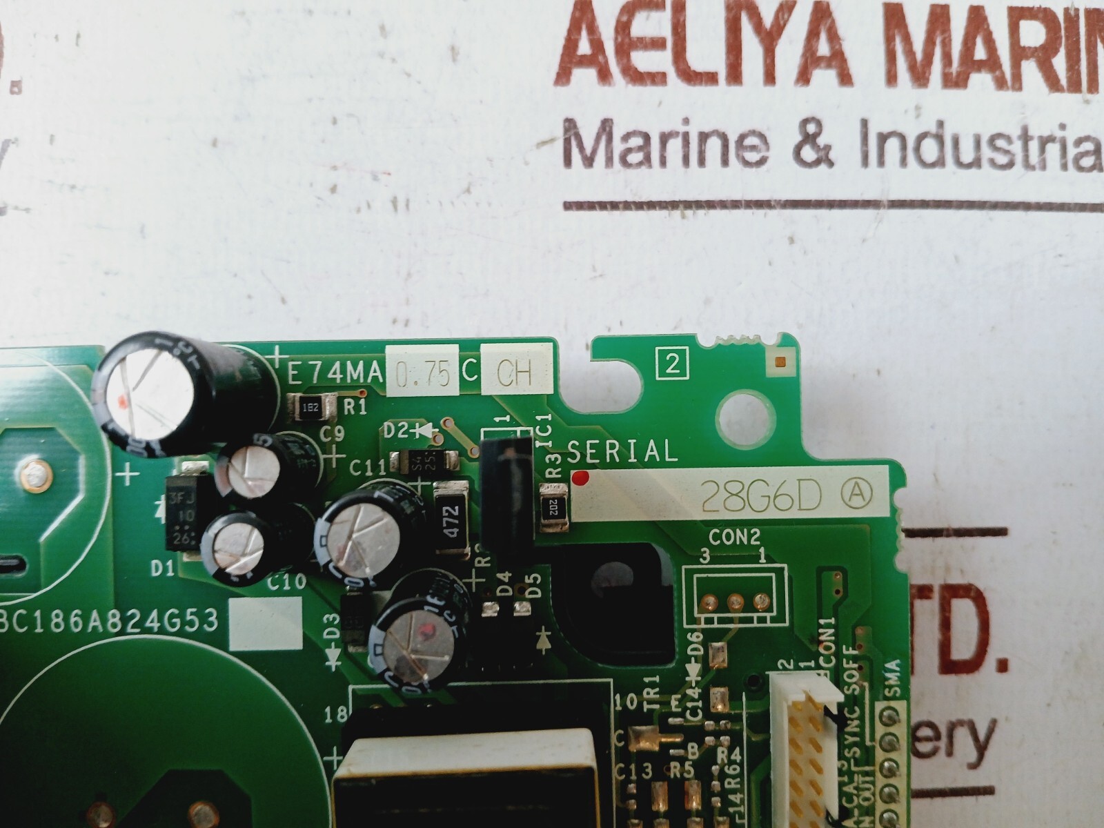 Mitsubishi Electric BC186A824G53 Power Drive Board E74HA0.75B-CH-B
