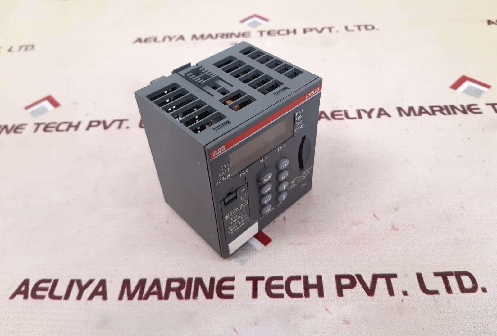 Abb pm583-eth a5 central processing unit 1 mb ethernet 1sap140300r0271