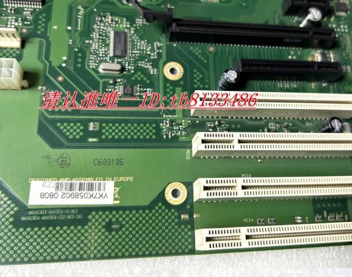 Siemens D2587-A12 GS industrial motherboard W26361-W1551-X-03 Z2-03-36