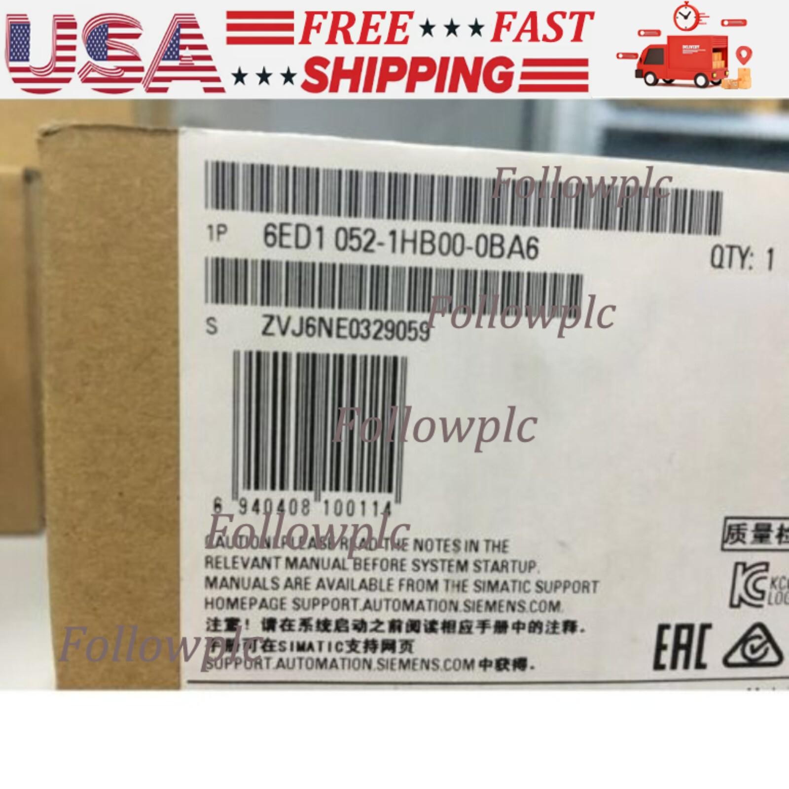 New Siemens 6ED1052-1HB00-0BA6 LOGO 24RC logic module 6ED1 052-1HB00-0BA6