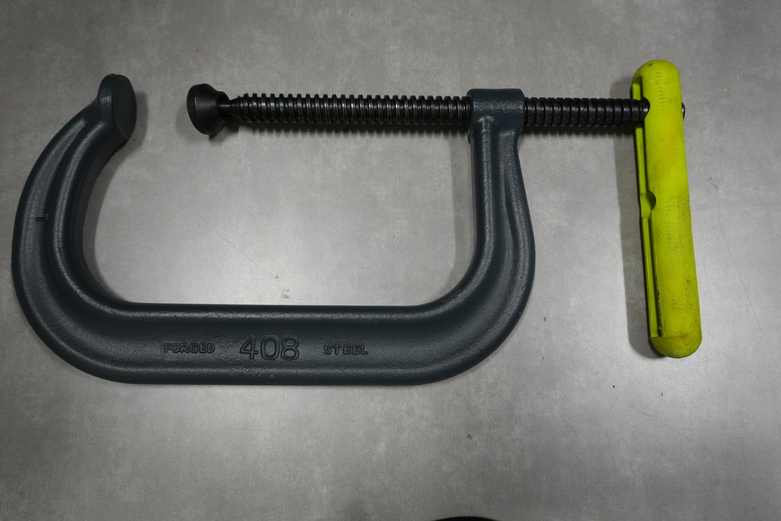 Wilton 408 Forged Steel C-Clamp 8 inch Heavy Duty Welding Fabrication Tool USA