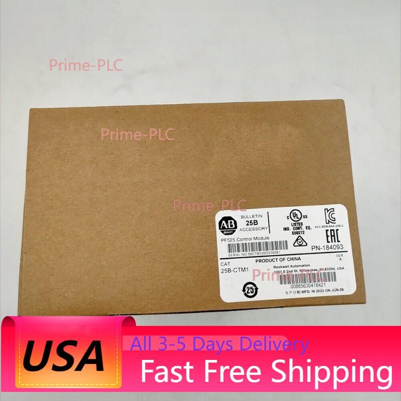 25B-CTM1 PowerFlex 525 Control Module New AB Factory Original Sealed Box 25BCTM1