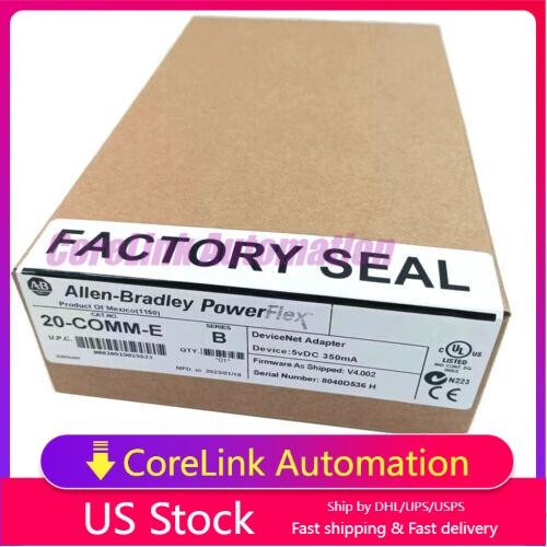 New Allen Bradley 20-COMM-E SER B Ethernet / IP Adaptor 20COMME