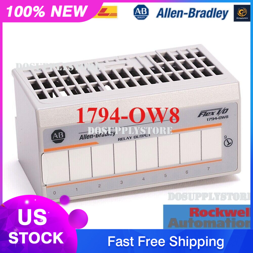 1PCS New Factory Sealed AB 1794-OW8 /A Flex 8 Point Relay Output Module 1794-0W8