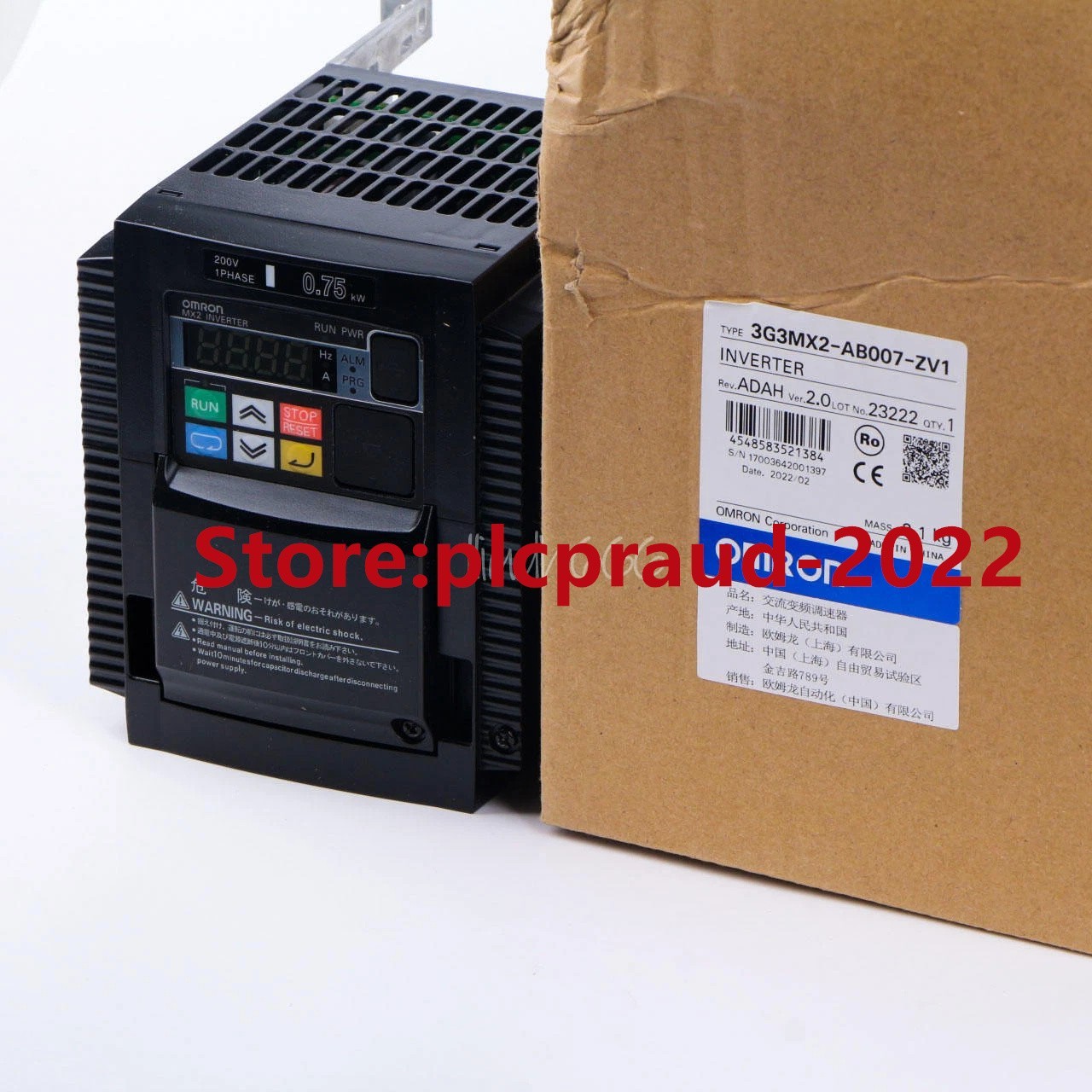 New Omron 3G3MX2-AB007-ZV1 3G3MX2-AB007-ZV1 Inverters 0.75kw