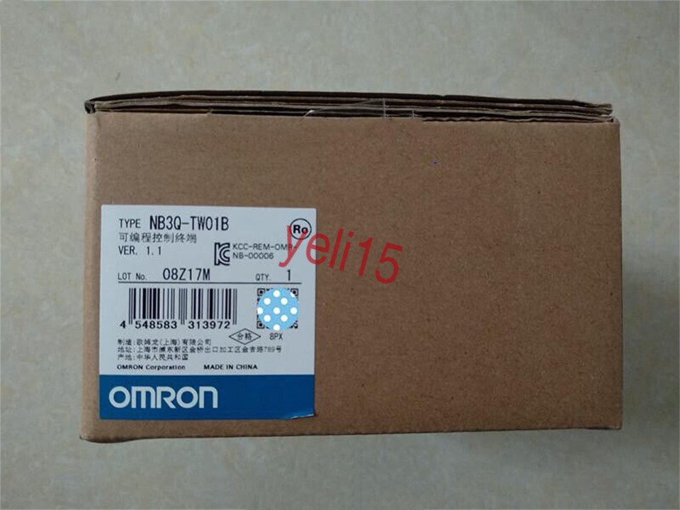 Omron NB3Q-TW01B HMI Touch Panel New One NB3QTW01B #US