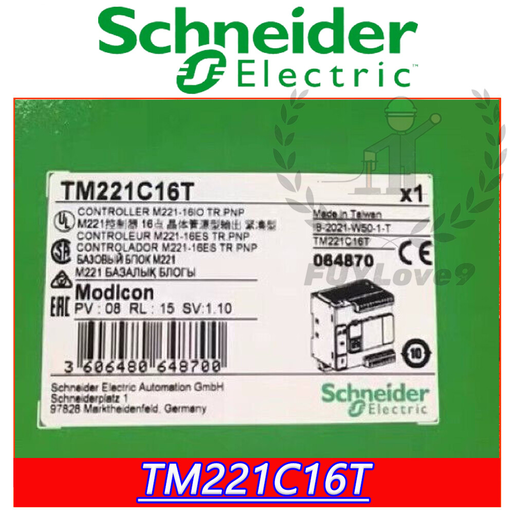 Brand New Schneider TM221C16T Factory Sealed Quick Delivery, Free Shipping