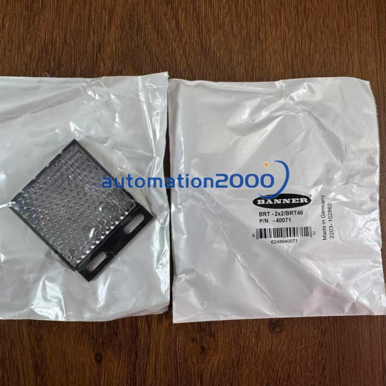 10PCS NEW BANNER 40071 Original BRT-2X2/BRT46 Reflector