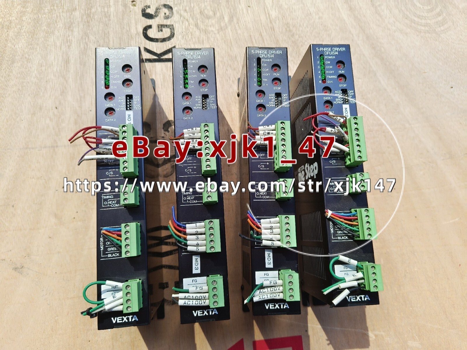1PC USED Dongfang Electric VEXTA DFU1514 5-phase driver guarantee/xjk