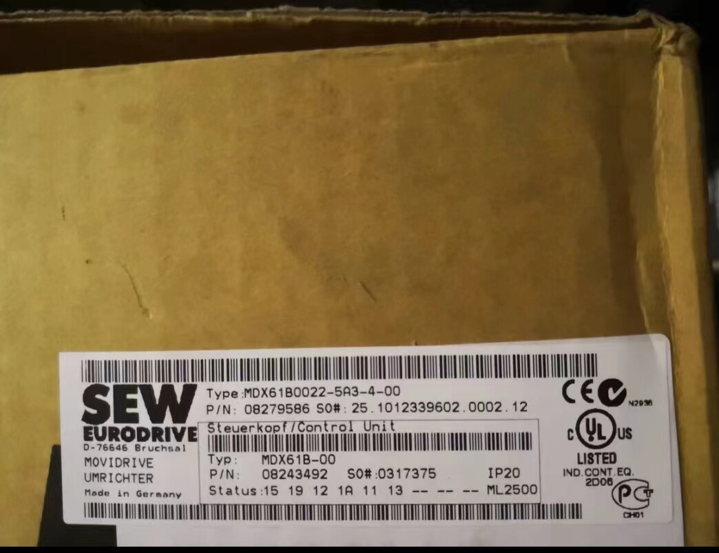MDX61B0022-5A3-4-00 NEW SEW EURODRIVE MDX61B0022-5A3-4-OO