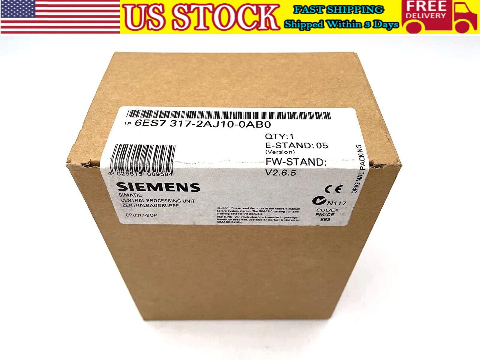 NEW Siemens 6ES7 317-2AJ10-0AB0 6ES7317-2AJ10-0AB0 Controller Module