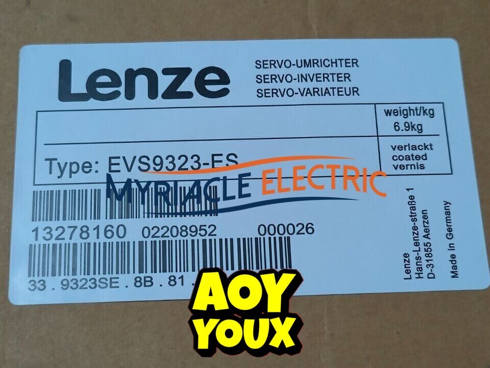 IPCS New Sealed Original EVS9323-ES Lenze EVS9323-ES Servo Inverter